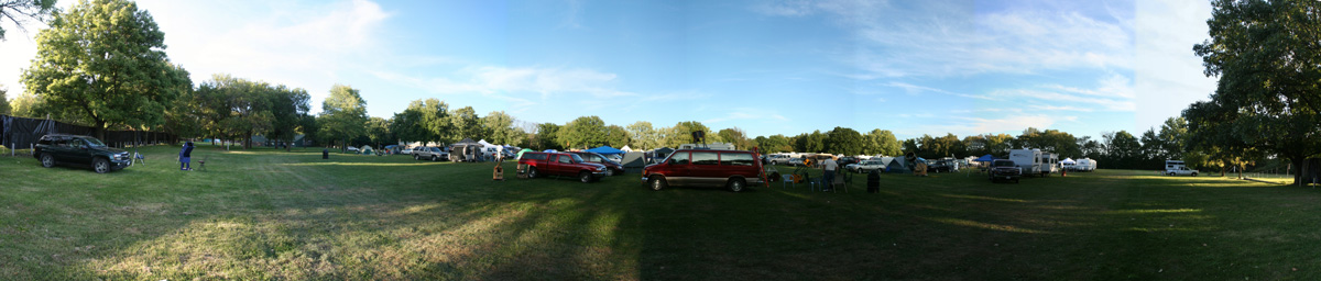 Panorama of field