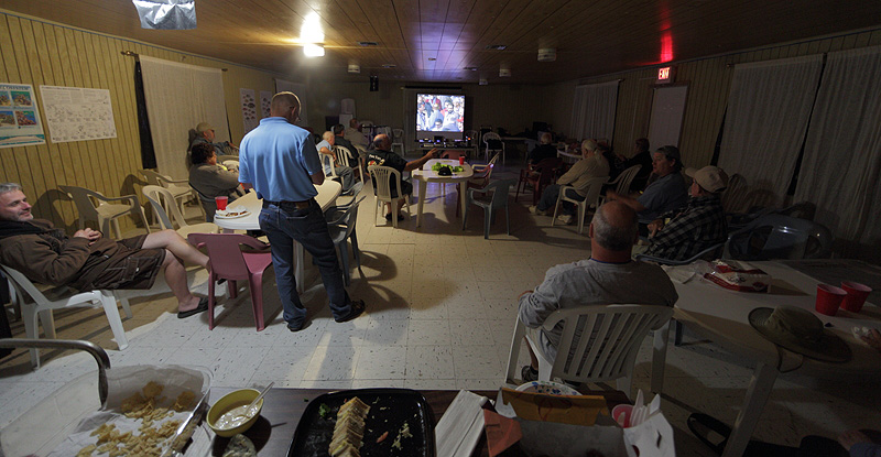 Super Bowl party