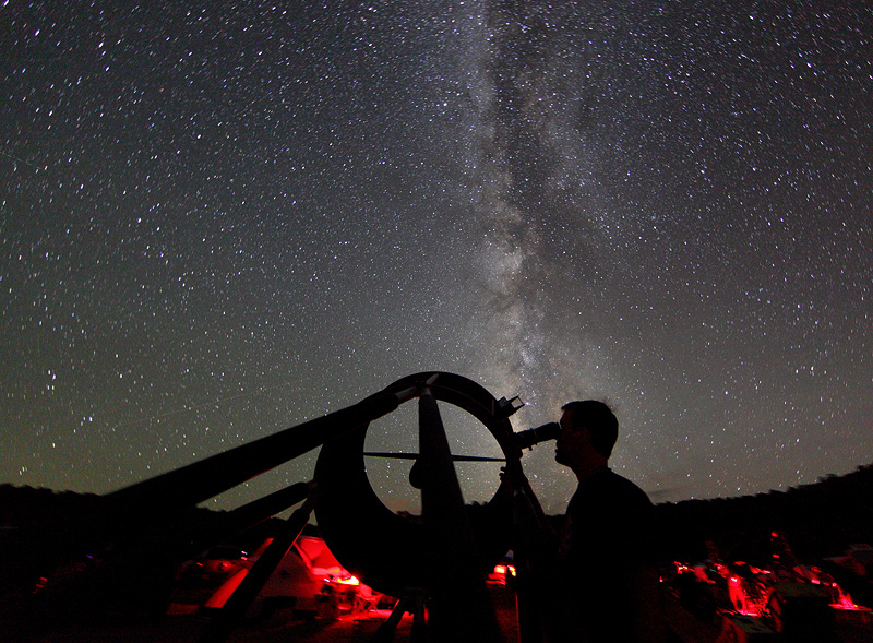 Observing near the Milky Way