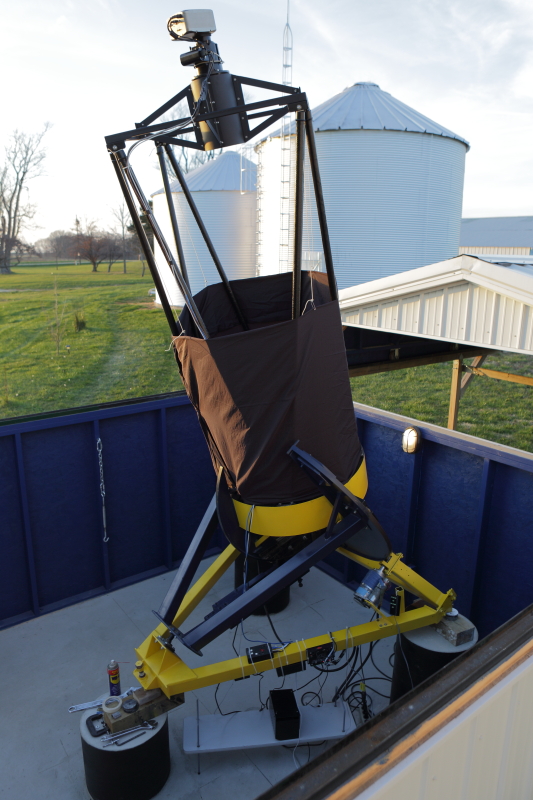 Bob Holmes' new 30" f/3 at the Astronomical Research Institute