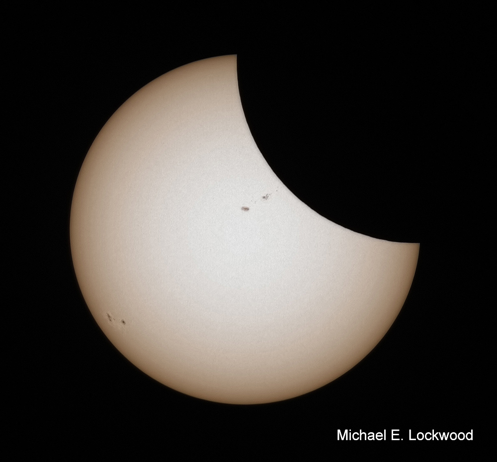 Sunspots about to disappear